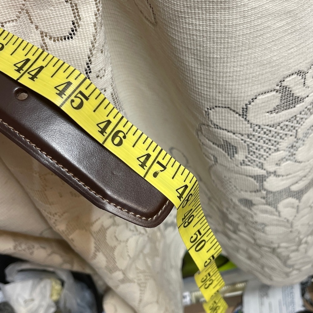 Columbia Dark Brown Leather Belt - Picture 9 of 9